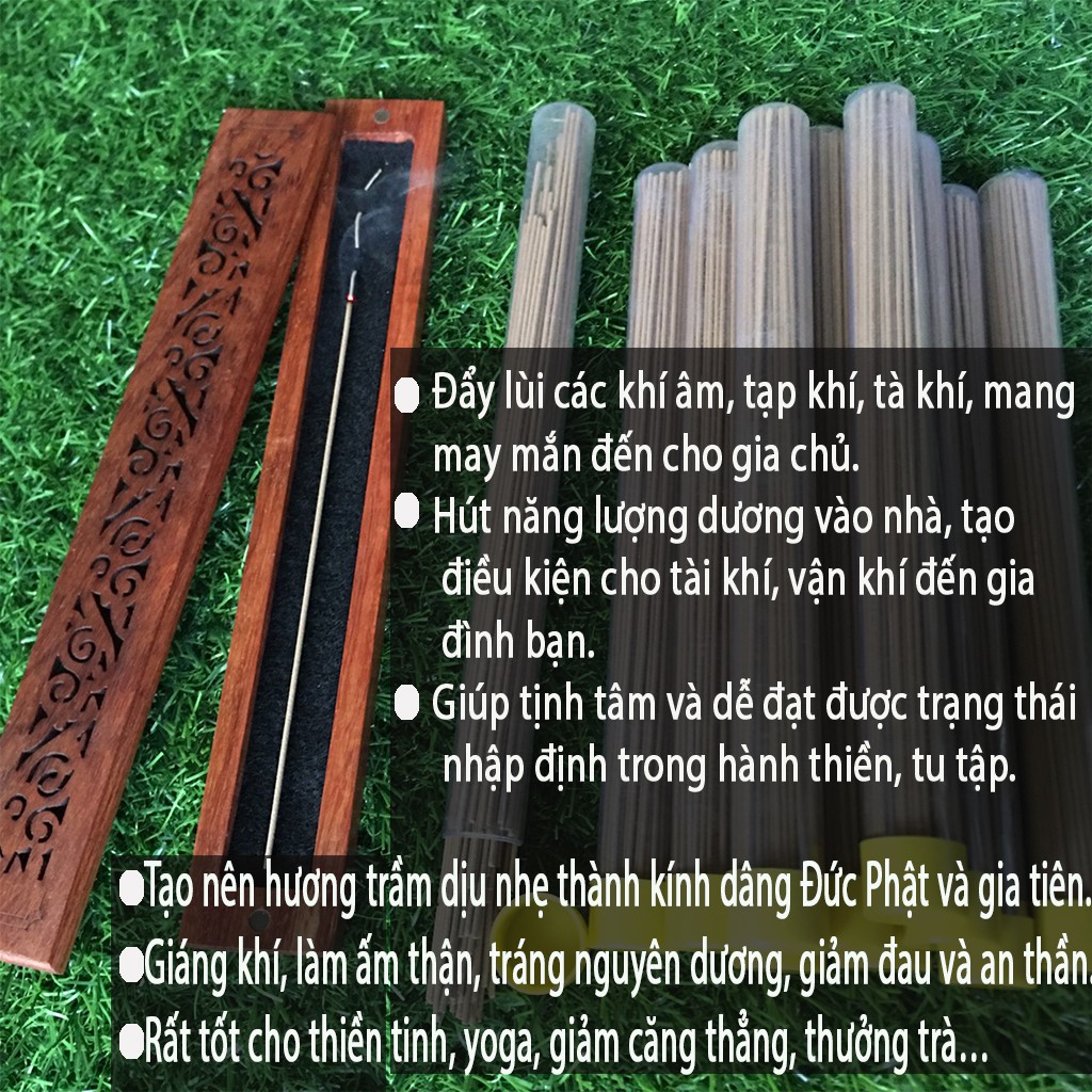 Nhang Trầm Hương không tăm thơm phòng , xông nhà, xông phòng -