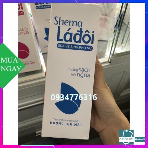 Dung dịch vệ sinh phụ nữ Shema Lá Đôi