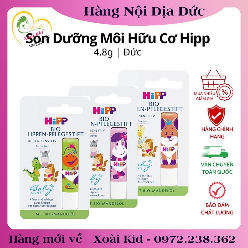 [auth] Son dưỡng môi hữu cơ HIPP BIO trẻ em cao cấp an toàn cho bé - Nội địa Đức Đủ Bill [Hot]