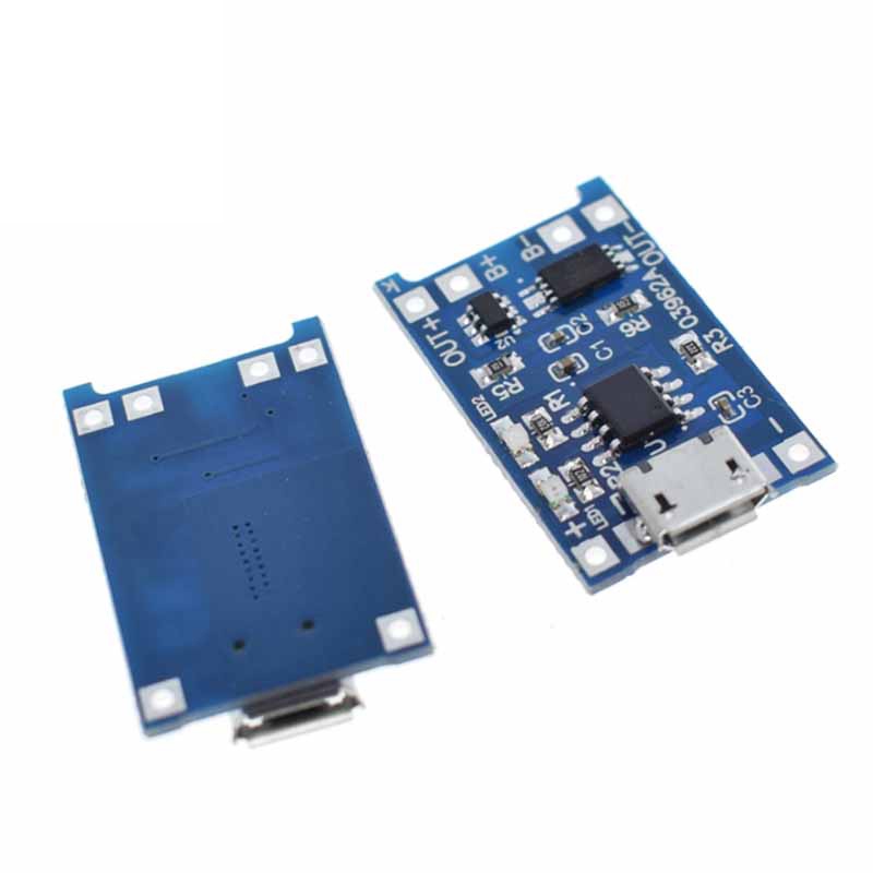 Bộ 5 Mô Đun Sạc Pin Lithium 1A 18650 TP4056 5V 1A