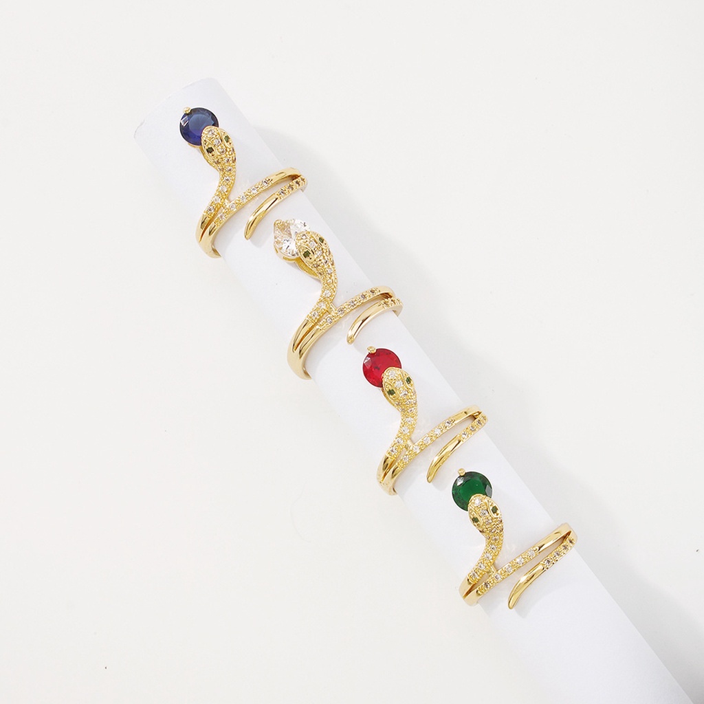 Nhẫn Hợp Kim Đính Đá Kiểu Dáng Thời Trang Cho Nữ