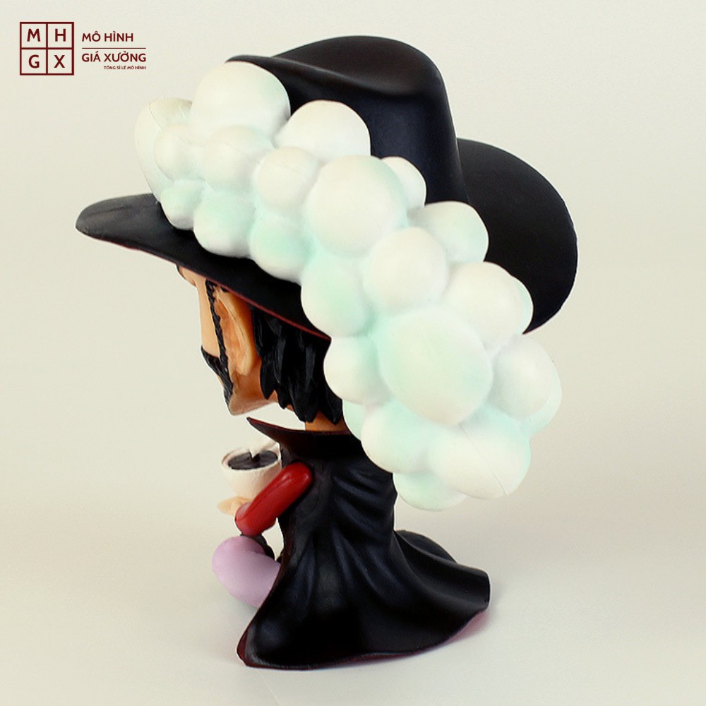 Mô hình One Piece chibi Mihawk Mắt Diều Hâu cực dễ thương cao 10 cm , figure one piece , mô hình giá xưởng