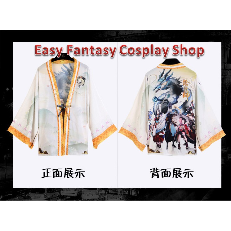 Áo khoác haori in hình game Âm Dương Sư | BigBuy360 - bigbuy360.vn