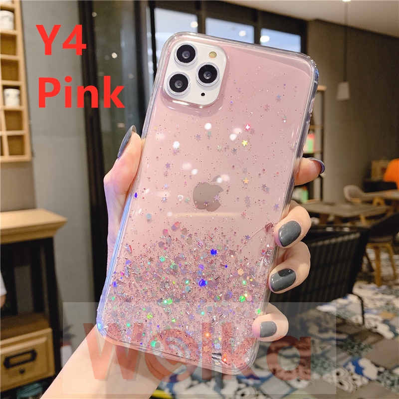 Ốp điện thoại mềm kim tuyến nước lấp lánh dành cho iPhone 11 Pro Max 6s 6 7 8 Plus X XS Max XR