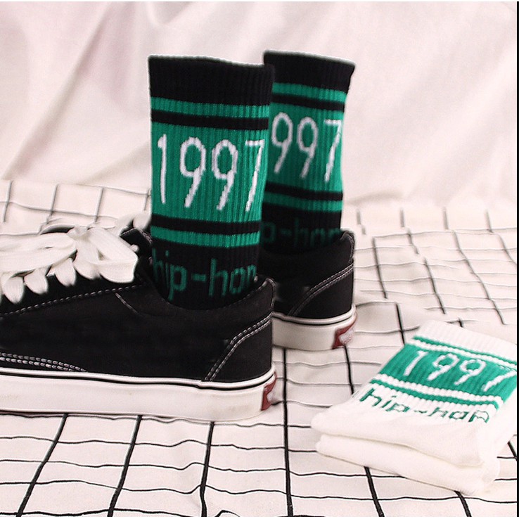 Tất vớ 1997 HIP HOP ulzzang cao cổ CỰC HOT-HÀNG XUẤT HÀN