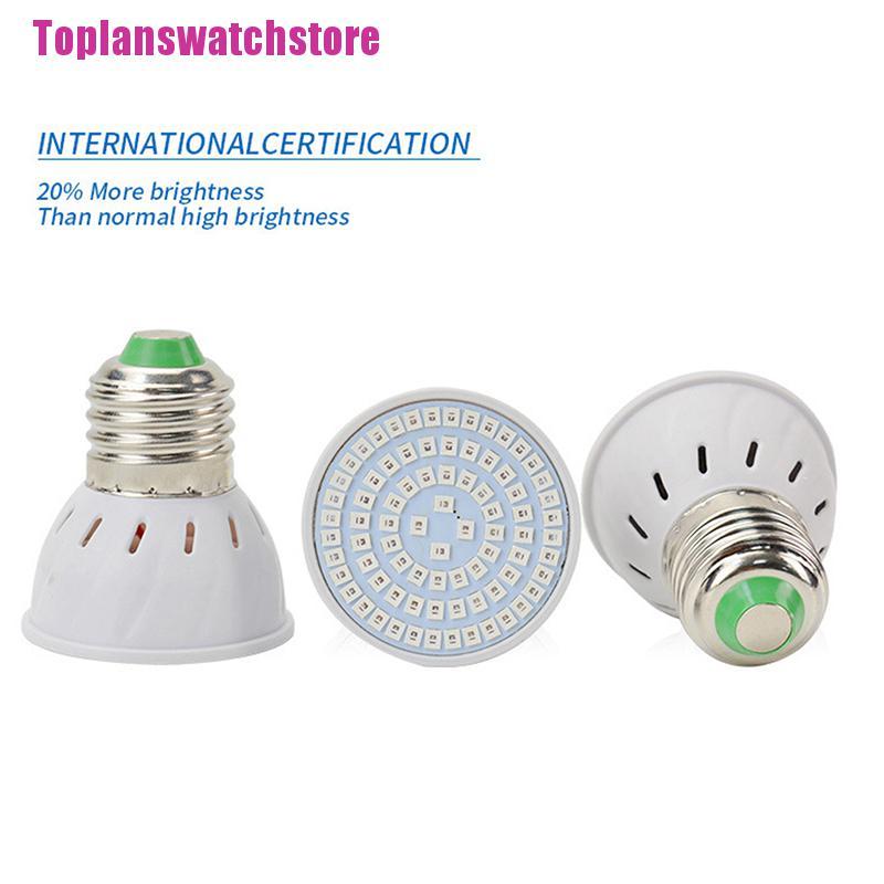 Đèn LED E27 48 / 60 / 80 220V Kích Thích Tăng Trưởng Cho Cây Trồng Toàn Bộ