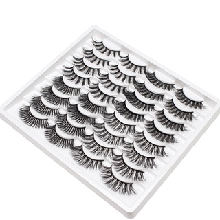 Set 20 Cặp Lông Mi Giả 3D Tự Nhiên