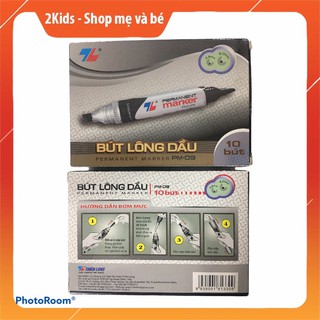 Bút lông dầu TL PM04/PM09 Viết 2 đầu [ MỰC BƠM ĐƯỢC ]