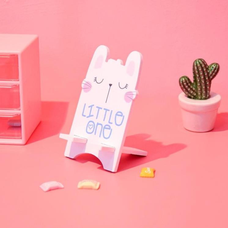 Giá đỡ điện thoại bằng gỗ thiết kế dễ thương đa chức năng có thể điều chỉnh | BigBuy360 - bigbuy360.vn