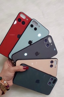 Ốp iPhone 7 plus lên IPhone 11 kính nhám