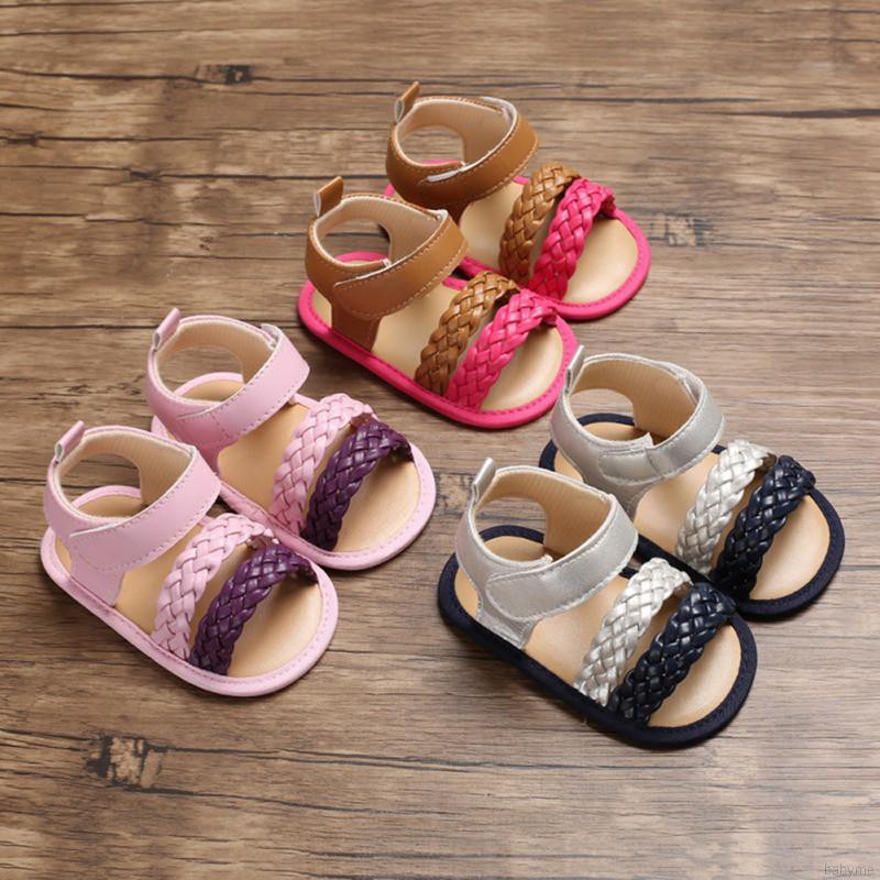 Giày sandal bằng da PU dễ thương cho bé gái