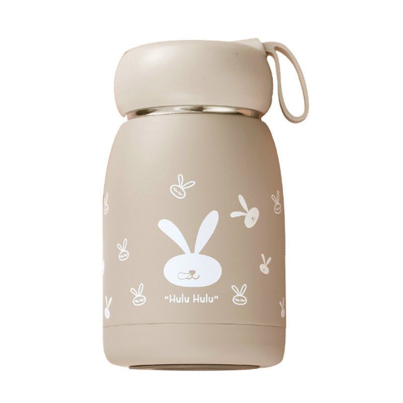 Bình giữ nhiệt mini 320ml tai thỏ decor xinh cute