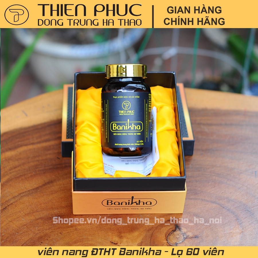 Viên nang Đông trùng hạ thảo Banikha Thiên Phúc