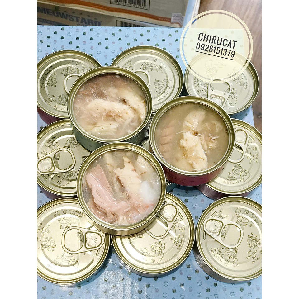 Pate Tuna Series hộp 80Gr Mix vị Tôm,Cua,Cá Ngừ