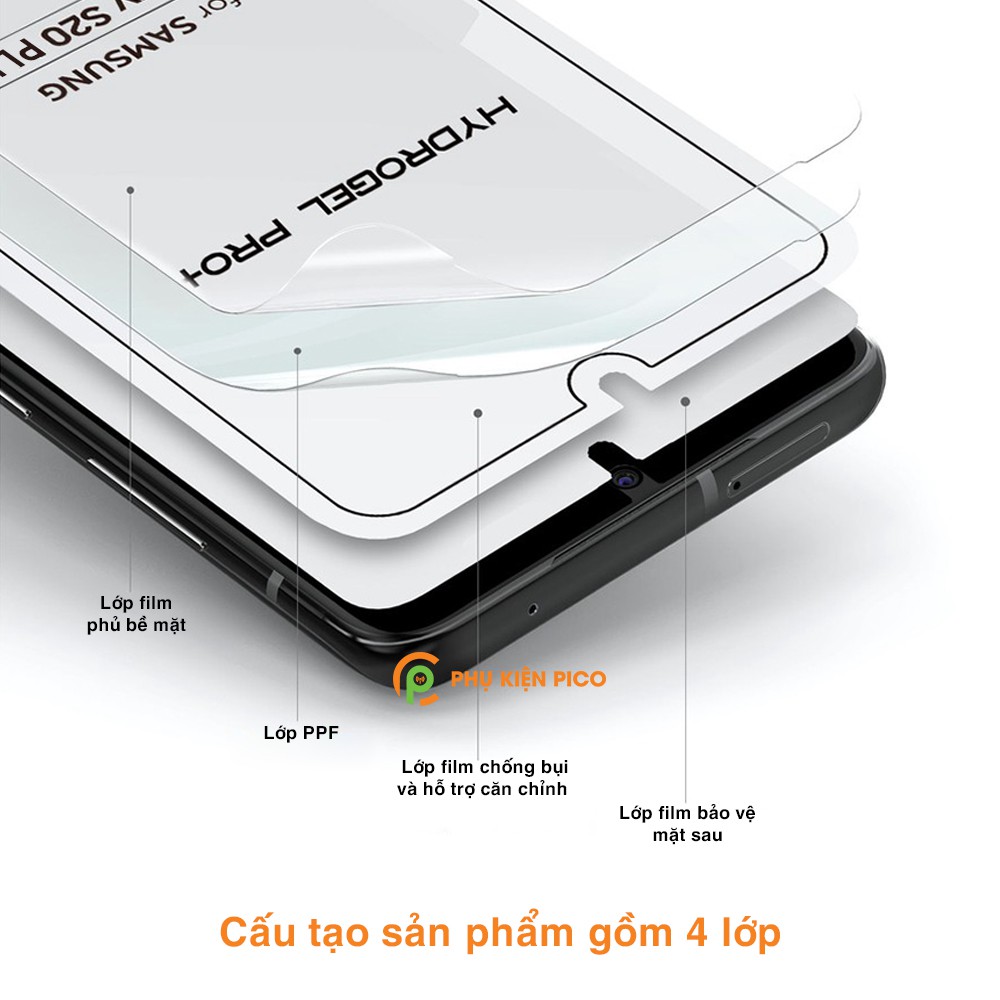 Dán màn hình Samsung S20 Plus full màn hình PPF dẻo trong suốt chính hãng Maxshield - Dán dẻo Samsung Galaxy S20 Plus