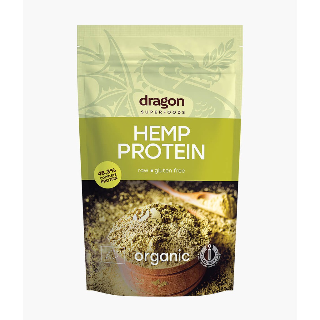 Bột Protein Hạt Gai Hữu Cơ Dragon Superfoods 200g