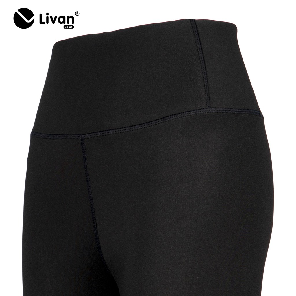 Quần Legging Nữ Livan Sport Mistery Cạp Cao Tôn Dáng Thoáng Khí Hỗ Trợ Vận Động