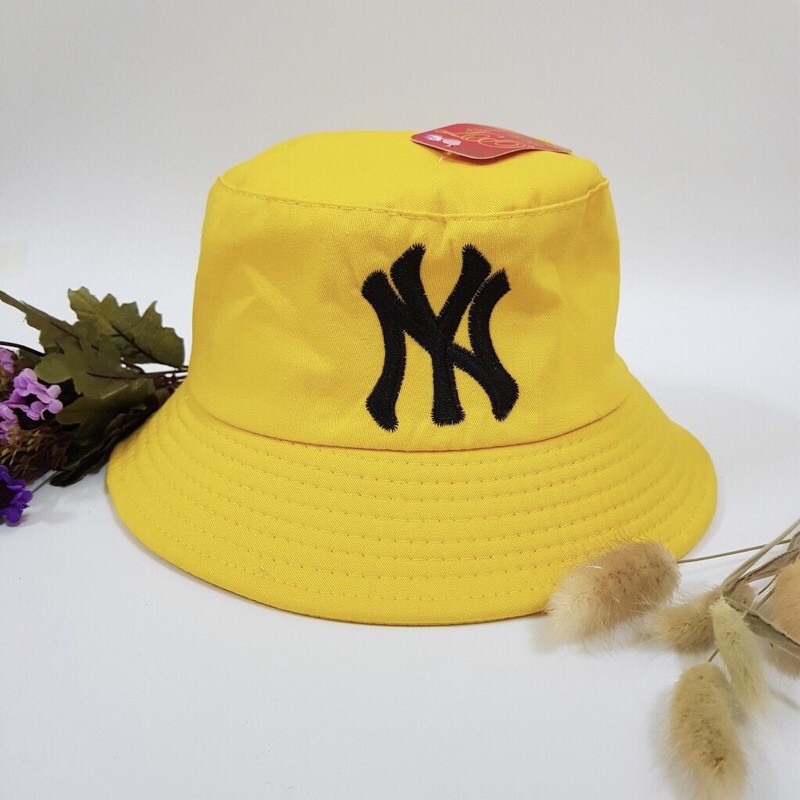 Nón Bucket, nón vành NY IN+THÊU tiện lợi cho cả nam và nữ