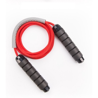 Dây nhảy tập thể lực cao cấp nhập khẩu  2.8m cọng bự  9mm có trục Bi xoay chống vặn dây bao mệt và nặng