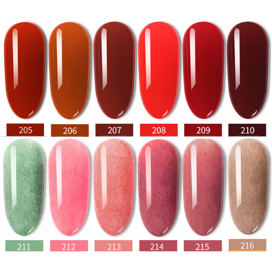 Sơn Gel VIL | từ 205-216 (sơn bóng sáng đẹp)