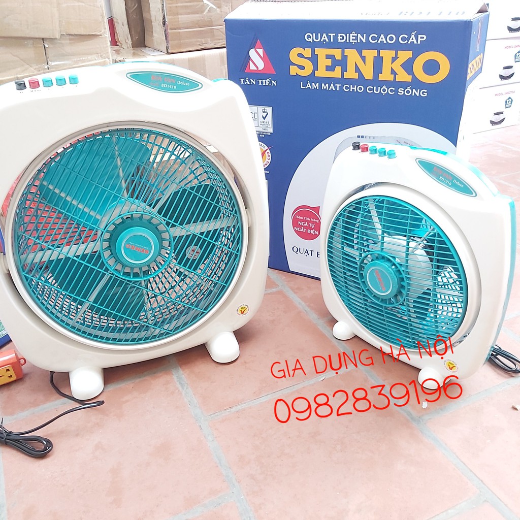 QUẠT HỘP BÀN ĐẢO SENKO CHÍNH HÃNG, D X 30,DX 40 (MẪU MỚI 2021)