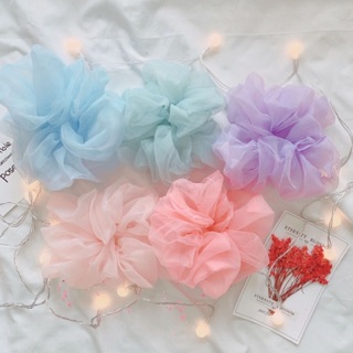 CỘT TÓC SCRUNCHIES VOAN SIÊU TO SIÊU PHỒNG