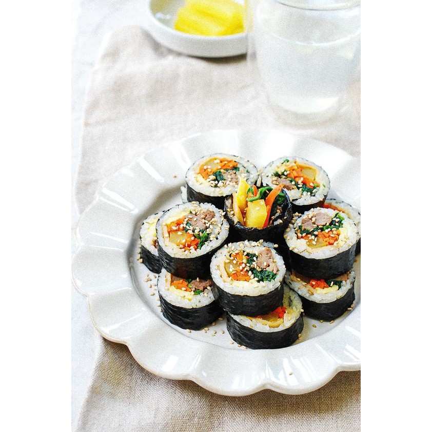 Combo 3 gói lá Rong Biển Cuộn Cơm Kimbap (10 lá/gói)