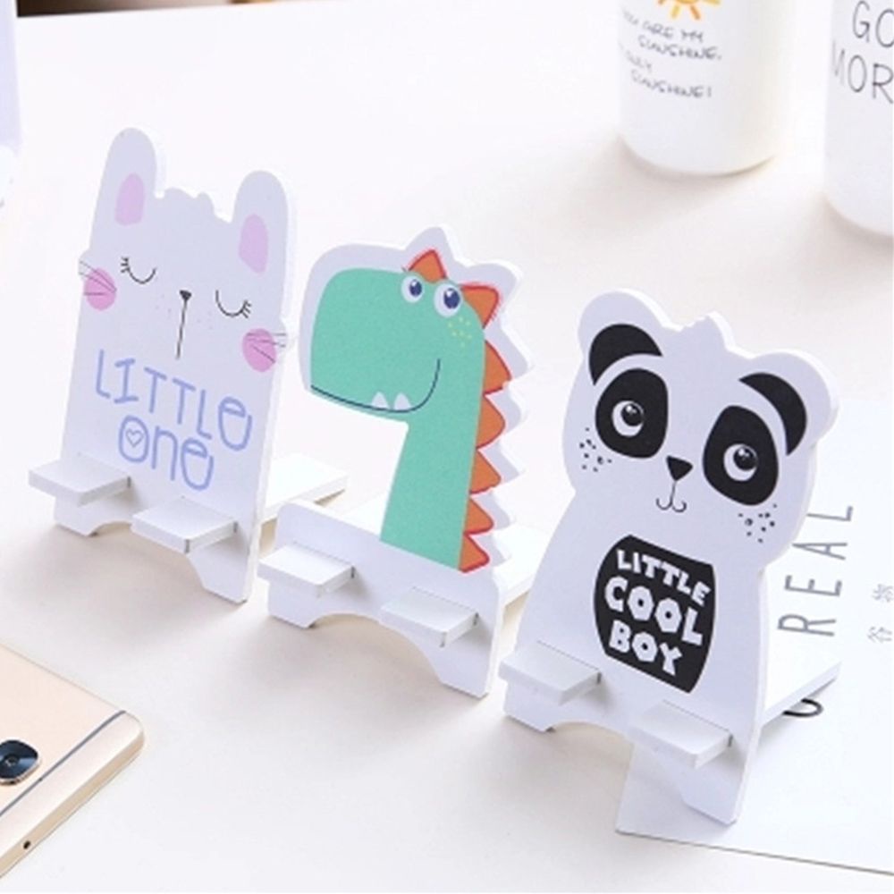 Giá Đỡ Điện Thoại / Máy Tính Bảng / Điện Thoại / Máy Tính Bảng Hình Tv Hoạt Hình Bằng Gỗ Thiết Kế Đơn Giản Vui Nhộn