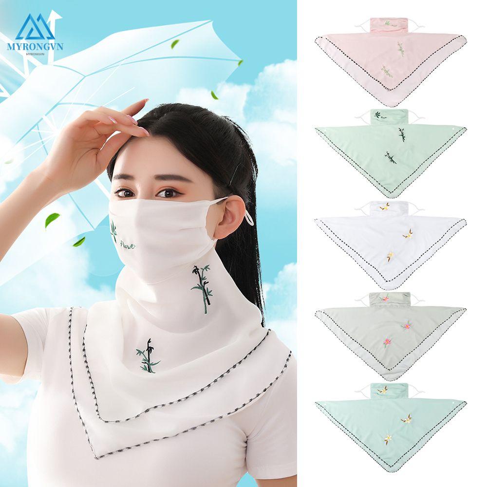 Khăn Choàng Cổ Che Phủ Cổ Chống Nắng Và Tia UV Thoải Mái Giặt Được Dành Cho Bạn Nữ