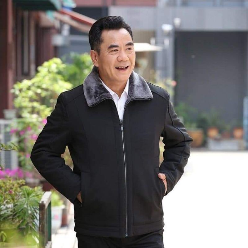 Áo bố lót lông Quảng Châu dày ấm