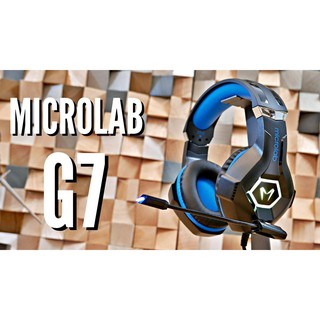 Tai nghe gaming chụp tai (Headphone Gaming) Microlab G7 - Hàng Chính Hãng