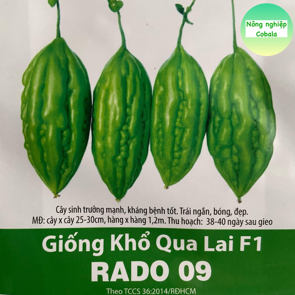 Hạt Giống Khổ Qua Lai F1 (RADO 09) 2gr