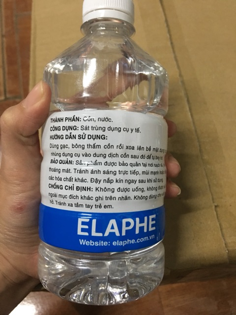 Cồn sát khuẩn 70• và 90•