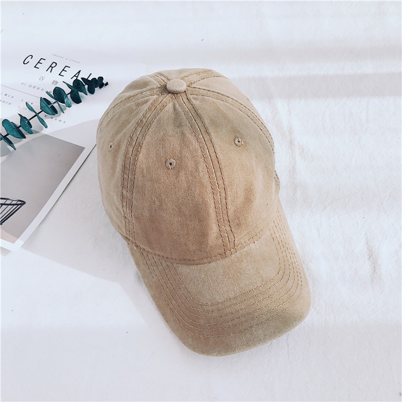 Mũ Lưỡi Trai Chất Liệu Cotton Thoáng Mát Hoạ Tiết Xinh Xắn Cho Nữ