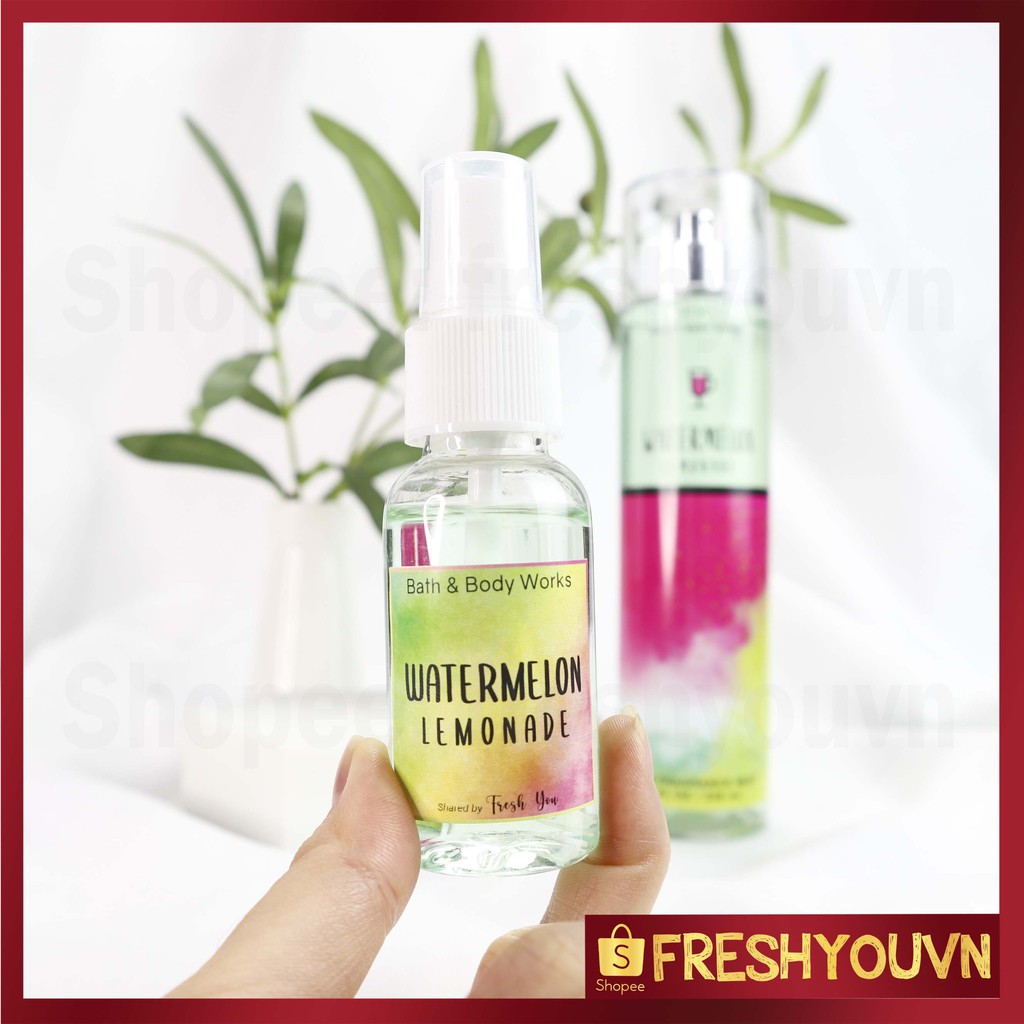 Watermelon Lemonade - Xịt thơm toàn thân body mist Bath & Body Works khác  - Trái cây | BigBuy360 - bigbuy360.vn