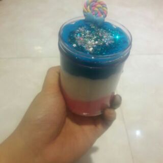 Slime mây tuyết siêu mịn  size L