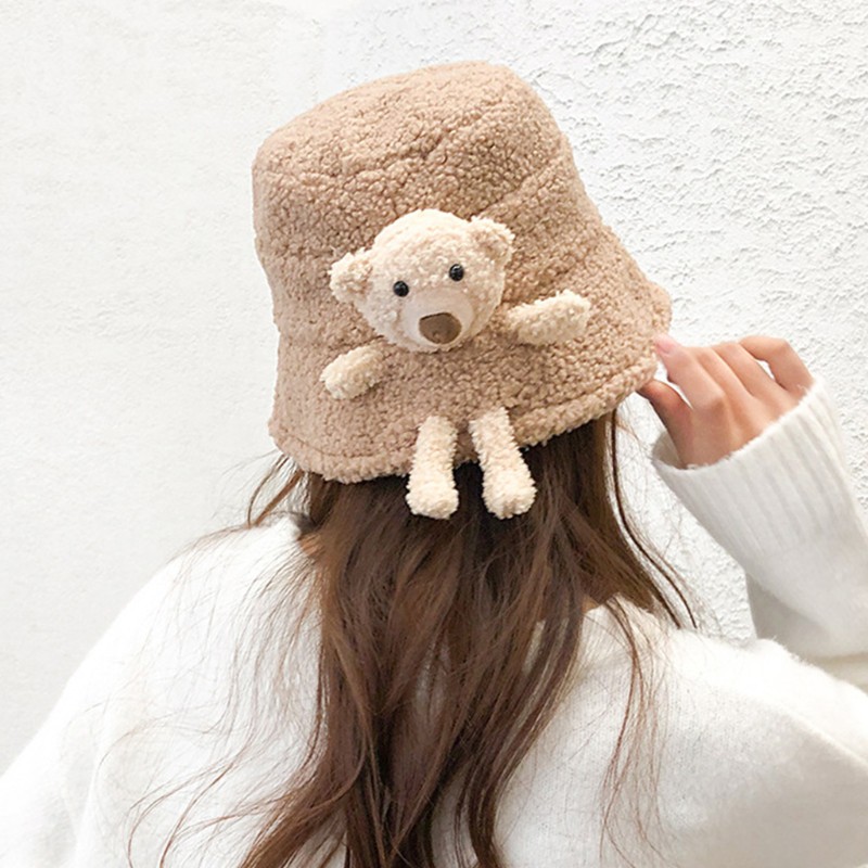 Nón Tai Bèo Hình Gấu 3d Đáng Yêu Cho Nữ