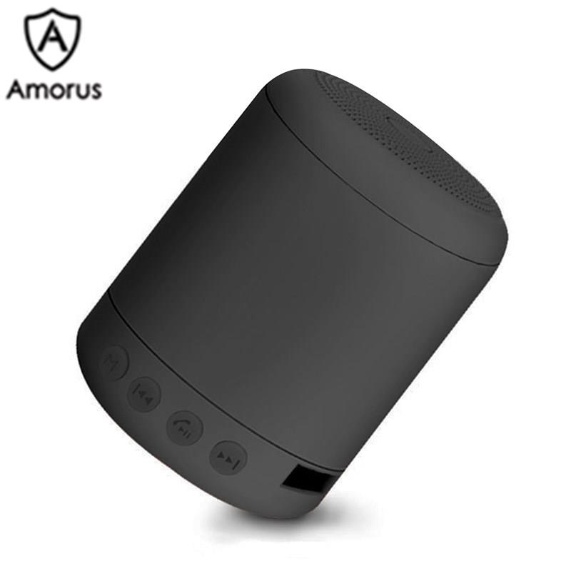 Loa Bluetooth không dây Amorus thiết kế nhỏ gọn với cổng sạc USB cho điện thoại/ máy tính