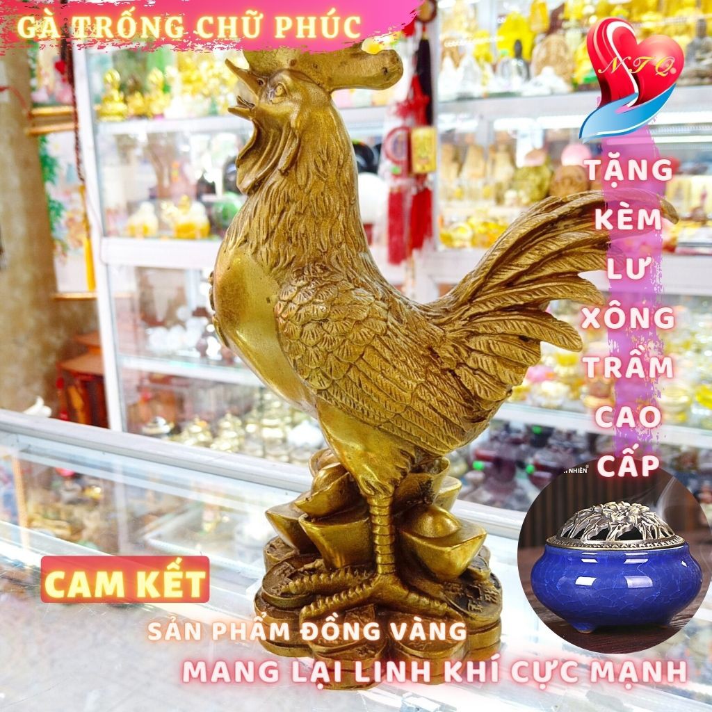 Giải Trừ Đào Hoa Sát-Linh Vật Gà Trống Phong Thủy
