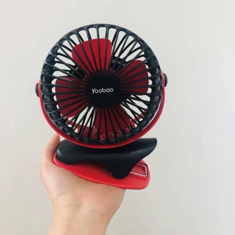 Quạt xe đẩy mini Yoobao hàng chính hãng, quạt kẹp xe đẩy chính hãng, quạt xe đẩy giá rẻ | BigBuy360 - bigbuy360.vn