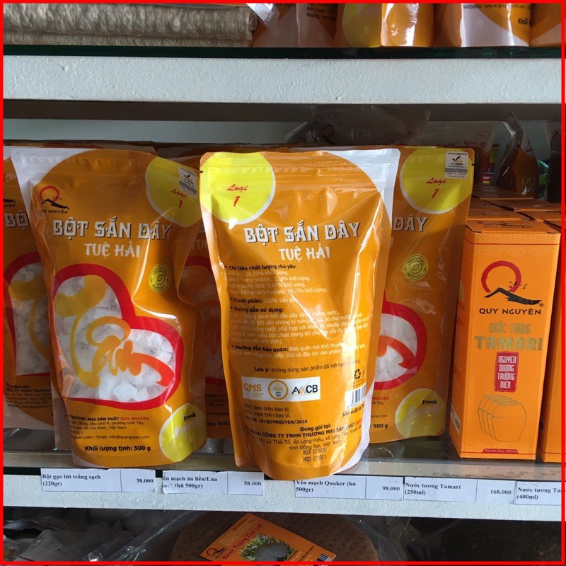 Bột sắn dây Quy Nguyên Thầy Tuệ Hải Chùa Long Hương Loại 1 Gói 500g - NMOL