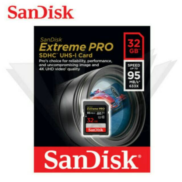 Thẻ Nhớ Sandisk Tốc Độ Cao 32GB 95 MB Sd