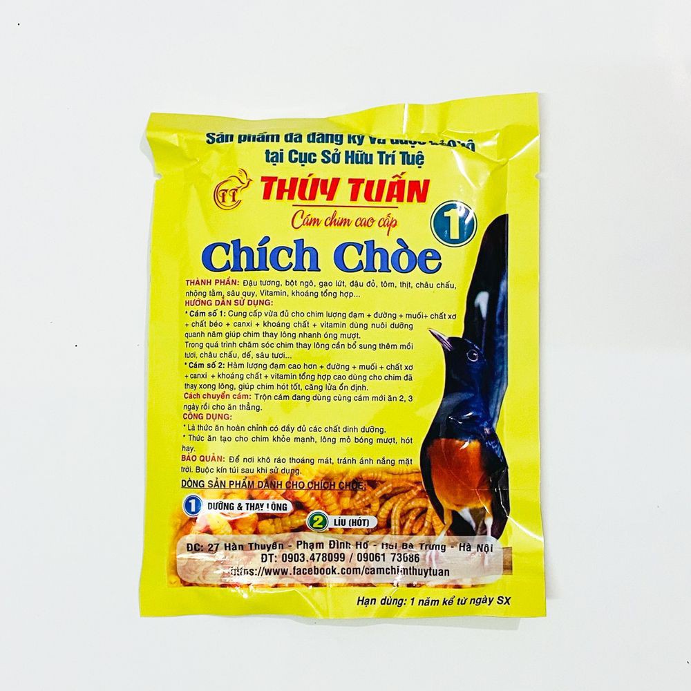 Cám chim chích chòe Thúy Tuấn Số 1 cám ăn thức ăn cho chim cao cấp CC28