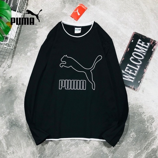 Áo sweater thể thao cổ tròn thời trang thu đông dành cho nam PUMA 2021 599296