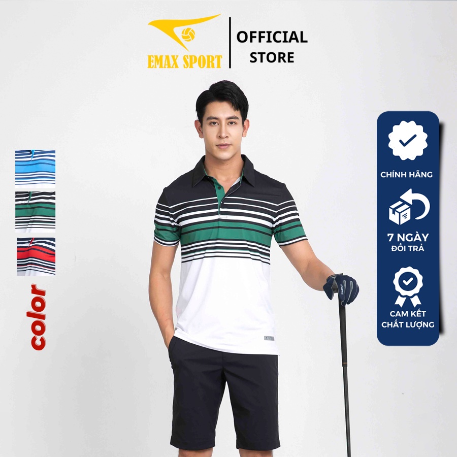 Áo Thể Thao Golf Nam Donexpro Thiết Kế Tinh Tế, Form Chuẩn, Kiểu Dáng Trẻ Trung MC - 9042