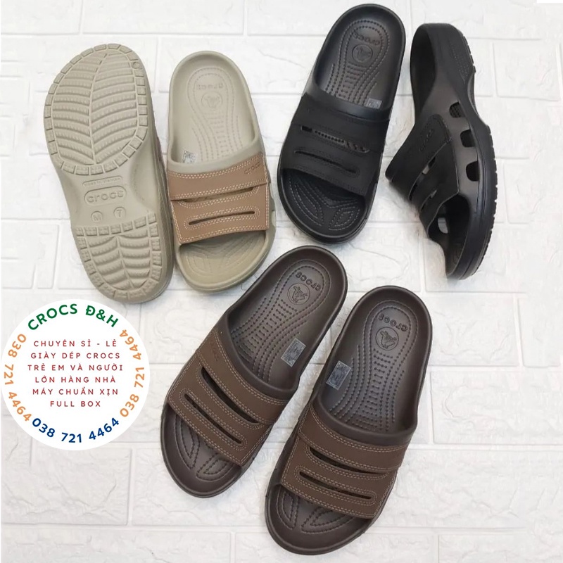 Giày dép crocs - dép quai ngang nhựa crocs yukon sport clog cho nam , chống thấm nước, chống trơn trượt, chống hôi chân