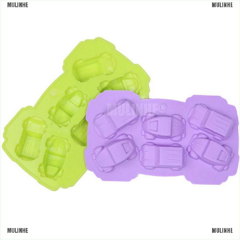 Khuôn Silicone Tạo Hình Xe Hơi Trang Trí Bánh / Xà Phòng
