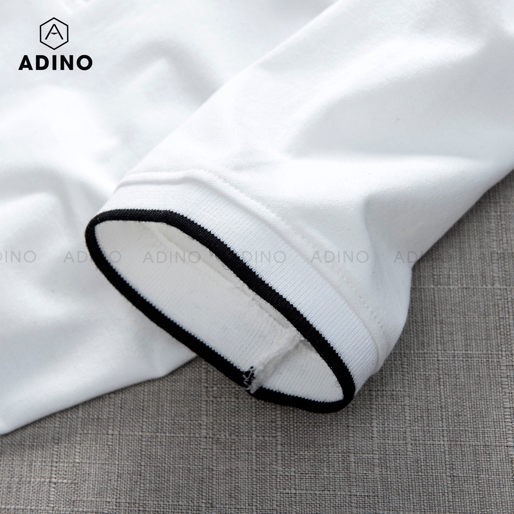 Áo Thun Nam POLO Cotton Cá Sấu TAHISTYLE Áo Phông Cổ bẻ Tay Ngắn Cao Cấp Có Viền Màu Trắng | BigBuy360 - bigbuy360.vn