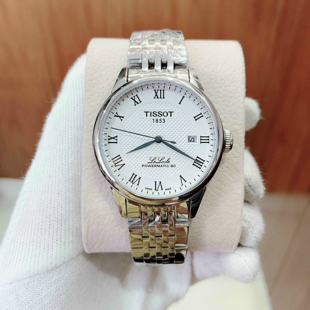Đồng hồ Tissot Nam 1853 mặt đen, kính shapphire [Bảo hành 24 tháng]