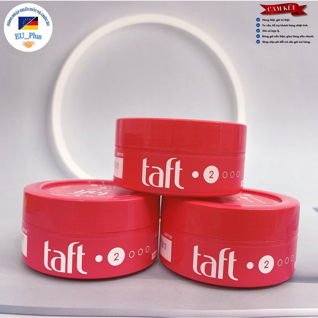 Sáp vuốt tóc Taft GLANZ số 5 75ml - Đức - Schwarzkopf - màu hồng- Xuất xứ Đức